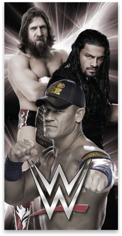 WWE - Super Stars Black - Towel